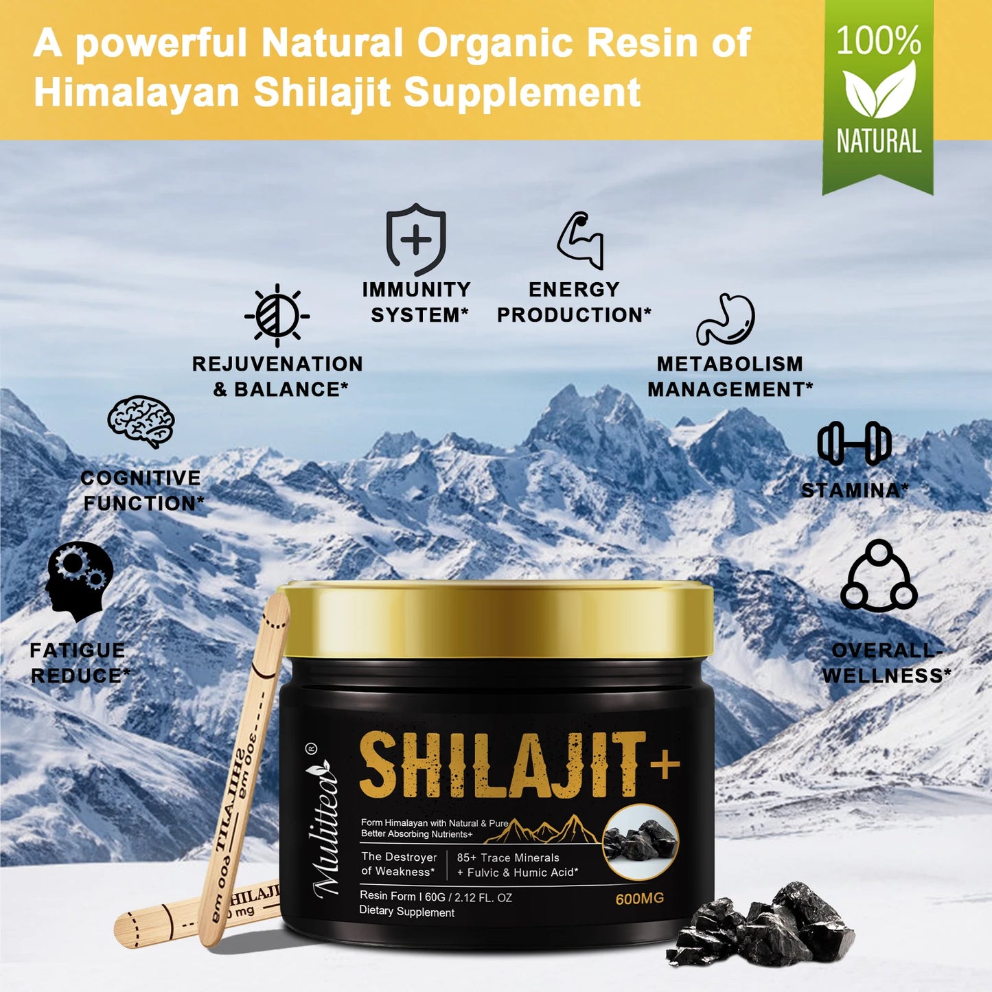 Pure shilajits