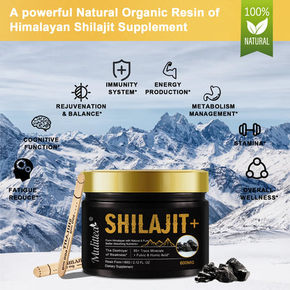Pure shilajits